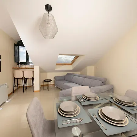 דירה Lura De Fisterra Playa De Langosteira En Finisterre Con Vistas Al Mar